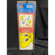 Vintage 1998 Looney Tunes Tweety Bird Jumbo Wall Stickers "Stick Ups"