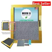 CARTER Gold MERV 8 Washable Electrostatic HVAC Filter 18X20X1 Inches