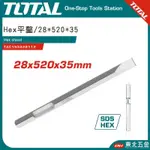 附發票 東北五金 TOTAL 總工具 65型扁鑿 28*520*35MM (TAC153428112) 電動鑿 電動鎚