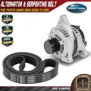 Alternator & 49.45" Serpentine Belt for Toyota Camry RAV4 Scion tC 100A 6-Groove (for: Toyota)
