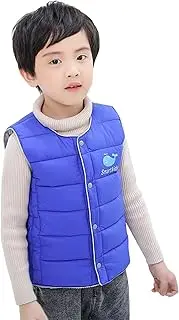 [Generic] Infant Winter Coats for Boys Girls Cute Letter Sleeveless Winter Solid Coats Vest Jacket Outer Outwear Outfits Clothes Small Boy Dog for