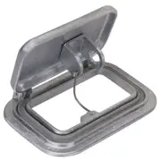 Vent Scupper, Small Alloy Air Vent For Caravans, Trailer, Boats and Horse Float