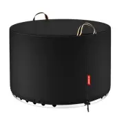 Fire Pit Cover Round for Solo Stove Yukon 27"-29", Waterproof Smokeless Fire ...