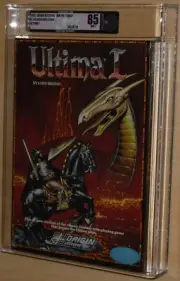 ULTIMA I ~ IBM PC DOS ~ VGA85 NM+ ~ BIG boxed ~ NEW/SEALED COLLECTIBLE ~ english