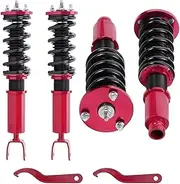 Coilover Struts Lowering Kit Compatible with Acura TSX 2009-2014 Height Shock Struts Spring Top Mount