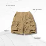 （已售出）GOOPI DP-2 MULTI-POCKET UTILITY SHORTS - D-KHAKI