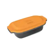 Morphy Richards Multi Pot Mico Microwave Grill Cooker Food Silicone Base Orange