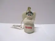 NEW NWT GANZ MINI SNOW ANGEL PERSONALIZED "JEREMY" CHRISTMAS TREE ORNAMENT #41