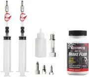 Jagwire Pro DOT Bleed Kit Includes DOT Fluid and Hayes Formula Hope Adaptors