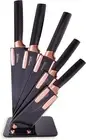 Knife Set,5 Piece Kitchen Knife Set with Sheath,Stainless Steel Sharp Profession