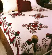 TRUMPET CALL -- APPLIQUE & STRIP QUILT PATTERN