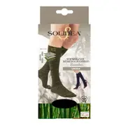 Solidea Socks For You Merino Bamboo Rumba Knee Highs 18 24mmHg Black 4XL