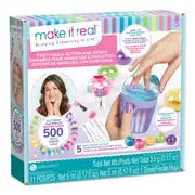 11 Piece Make It Real Party Nails: Glitter Nail Studio Kit
