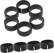 10pcs Set Wheel Hub Positioning Ring Wheel Alignment Pex Go Gauge Wheel Locks for Cars Tires Wheel Copper Crimp Rings Pex Crimp Ring 65 Manganese Spring Steel Black