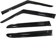 Y Y.W AUTO for Mini Countryman R60 2010-2016 Window Visor Weather Shield Rain Guard Deflector Vent Door Visor (MN584)