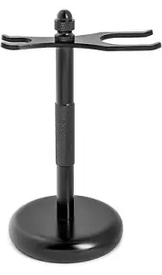Black Gunmetal Safety Razor & Brush Universal Shave Stand for Rockwell Razors