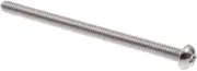 Prime-Line 9003970 Machine Screw, Round Head, Slotted/Phillips Combo, 8-32 X 2-1/2 in, Grade 18-8 Stainless Steel, Pack of 100