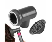 Hair Diffuser and Adaptor Compatible with Dyson Airwrap Hair Dryer Attachments for Airwrap Styler