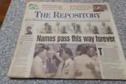 2003 Canton Newspaper FOOTBALL HALL OF FAME Induction Hank Stram, etc