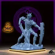 Dragon Forged Golem | Clockwork Guardian Miniature for Tabletop games like D&D 5