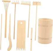 GALPADA 1Set Zen Garden Rake Set Tools for Gardens Compact Meditation Accessories for Home Decoration and Tranquil Spaces