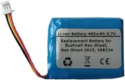 400mAh/3.7V Replacement Battery for Bushnell Neo Ghost Neo Ghost 2015 Fit AE542730P