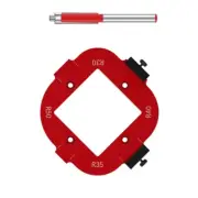 Woodworking Routers Corner Radius Templates Jigs Routing Curved Corners Milling