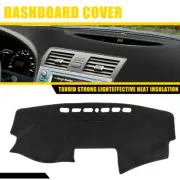 Dash Mat For Dashmat 2007-2011 Camry Sun Pad Shade Car Dashboard Cover Black (for: Toyota)