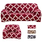 1/2/3/4 Seater Printed Stretch Sofa Cover Spandex Chair Couch Loveseat Slipcover