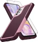 Phone Case for Samsung Galaxy A23 A13 4G/5G with Tempered Glass Screen Protector