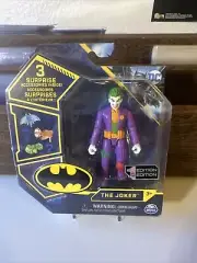 DC The Joker Action Figure 1st Edition w/ 3 Surprise Accessories NEW