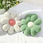 2Pcs Flower Pillow,Cute 15.7" Daisy Flower Shaped Throw Pillow Set for Home D...