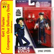 COWBOY BEBOP Spike Spiegel BST AXN 5" Action Figure Sealed Clear Window Box
