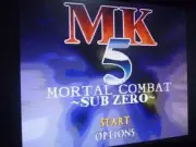 MK5 Mortal Combat Sub Zero Mortal Kombat Sub Zero
