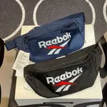 REEBOK CLASSICS VECTOR LOGO WAISTBAG 休閒腰包 中性款 隨身包 側背包 黑色 藍色