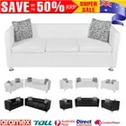 Sofa Set with Pillow Corner Chair Couch Lounge Seat Suit Set Armchair 2/3-Seater