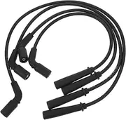 ULTECHNOVO 4pcs Automotive Spark Plug Wire Set Ignition Coil for Truck Replacement Parts