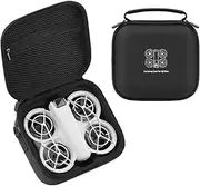 Neo Carrying Case, Small Shoulder Bag for DJI Neo Drone, Portable Nylon Bag for DJI Neo Drone and Batteries Accessories(Black)