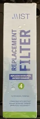 Mist Water Filter Replaces UKF8001 EDR4RXD CWMF004 For Whirlpool Kenmore Fridge