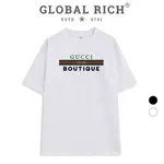 GLOBAL RICH 高級 T 恤 GUCCI 精品 T 恤