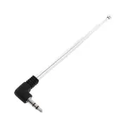 8cm to 24.5cm 4 Sections FM TV Telescoping Antenna to 3.5mm Audio Male Connector