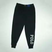 Polo Ralph Lauren Sleepwear Logo Jogger Pant 1XT Tall Black White Logotype NWT