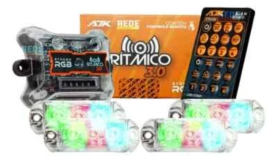 Rhythmic Strobo Kit 3.0 Ajk 4 Headlights 6w Each New - FAST SHIPPING