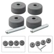 4 Front Wheels+2 Axis Replacement Kit For Shark NV350 NV351 Vacuum Cleaner
