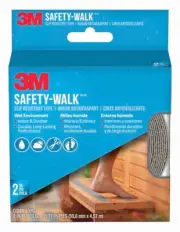 6 Pack Anti-Slip Safety Tread, Gray, 2 x 180-In. Roll 370G-R2X180