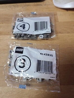 Lego Rare Sealed Bags from 2000 4130714 #3 and 4130715 #4
