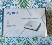 Zyxel Omni 56K COM Plus Modem NEW IN BOX Data/Fax