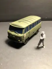 1/72 Russian Post War 452 UAZ Ambulance. Painted Resin. 2900+ Models On Offer