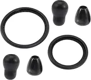 iplusmile 1 Set Accessory Set Holder for Scrubs Bell Cover Replacement Covers Diaphragm for Kit Cardiology Accessories Pediatric Accessories Medical Accessories Black