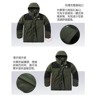 【The North Face 美國】男 GORE-TEX 羽絨外套 三色 鵝絨填充 北臉防水外套 北面外套 46GH